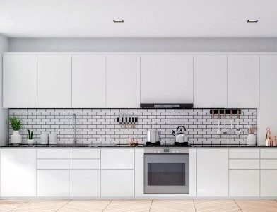 Kitchen Backsplash Tile installation